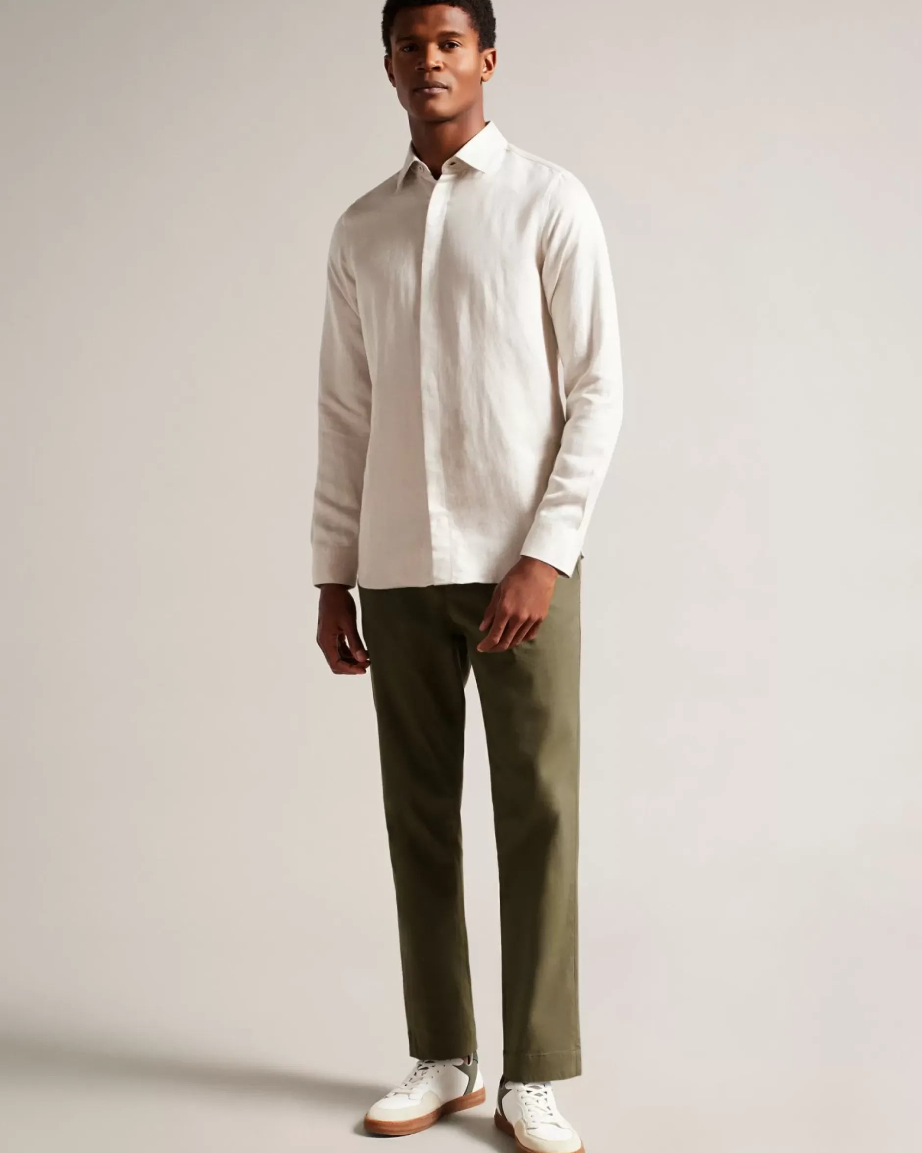 Outlet Genbee Men Trousers & Chinos